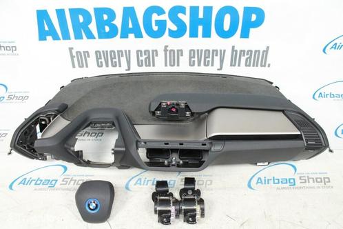 Airbag kit - Tableau de bord noir brons BMW i3 (2017-....), Autos : Pièces & Accessoires, Tableau de bord & Interrupteurs, Utilisé