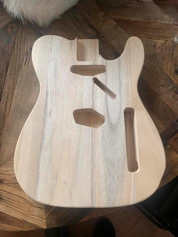 Carrosserie « Sycamore » de la Telecaster, inachevée, neuve