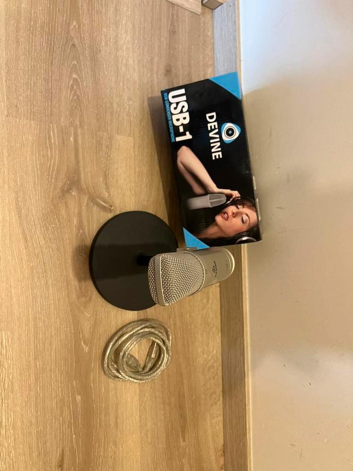 USB1 Condenser Microphone, Muziek en Instrumenten, Microfoons, Zo goed als nieuw, Ophalen of Verzenden