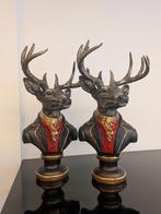 2 hertenkoppen, deco, Enlèvement