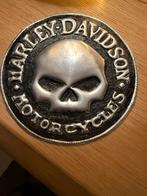 Metalen Harley Davidson plaat, Ophalen