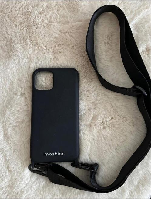 Coque noire avec bandoulière pour iPhone 11 Pro  Max, Telecommunicatie, Mobiele telefoons | Hoesjes en Screenprotectors | Apple iPhone