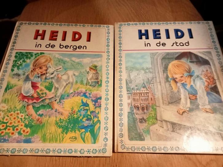 2 delen Heidi van de oude serie, Boeken, Kinderboeken | Jeugd | onder 10 jaar, Gelezen, Ophalen of Verzenden