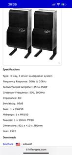 B&W dm6, Audio, Tv en Foto, Luidsprekerboxen, Ophalen, Gebruikt