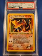 Blaine's Charizard 2/132 - Gym Challenge (1st edition) (PSA, Hobby en Vrije tijd, Verzamelkaartspellen | Pokémon, Verzenden, Gebruikt