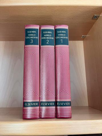 Elseviers wereldgeschiedenis 3 delen beschikbaar voor biedingen