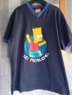T shirt Simpson, Enlèvement ou Envoi, Simpson, Porté, Bleu