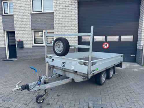 Henra Dubbel asser 27B Aanhangwagen, Auto diversen, Aanhangers en Bagagewagens, Gebruikt