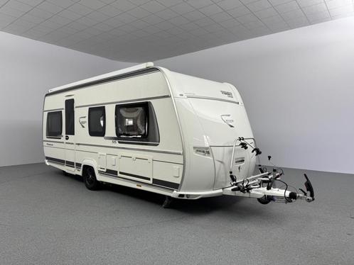 Fendt Bianco 515 SG Performance Enkele bedden Rolbed COMPLEE, Caravans en Kamperen, Caravans, Rondzit, Fendt, 2 aparte bedden