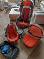 Poussette trio Chicco 3 roues, Enfants & Bébés, Enlèvement, Utilisé, Poussette, Avec siège auto