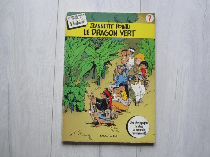 Jeannette Pointu 1 - Le dragon vert - E.O., Boeken, Stripverhalen, Gelezen, Eén stripboek, Ophalen of Verzenden