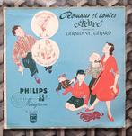 10" Romans et contes célèbres Géraldine Gérard de 1957, CD & DVD, 10 pouces, Utilisé, Enlèvement ou Envoi