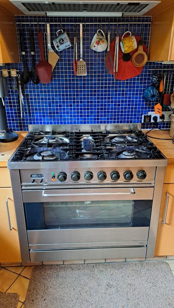 Kookfornuis ILVE in inox, Elektronische apparatuur, Fornuizen, Ophalen