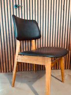 4 vintage stoelen, Ophalen, Gebruikt, Zwart, Scandinavisch