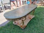 Marmeren salontafel, Huis en Inrichting, Ophalen, Gebruikt, 50 tot 100 cm, 50 tot 75 cm