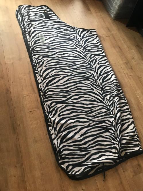 Zweetdeken Waldhousen Zebra 145/195 cm, Animaux & Accessoires, Chevaux & Poneys | Couvertures & Couvre-reins, Comme neuf, Couverture