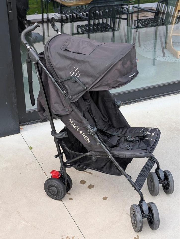 Maclaren Techno XT kinderwagen incl. regenhoes, Kinderen en Baby's, Buggy's, Gebruikt, Maclaren, Regenhoes, Ophalen