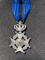 Riddermedaille Leopold II, Ophalen of Verzenden, Lintje, Medaille of Wings