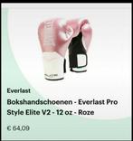 Bokshandschoenen roze. Voor maat zie foto's, Sport en Fitness, Boksen, Ophalen of Verzenden, Zo goed als nieuw, Bokshandschoenen