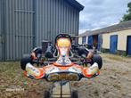 Te koop  Crg road rebel met rotax max senior, Sport en Fitness, Karting, Ophalen, Zo goed als nieuw, Kart