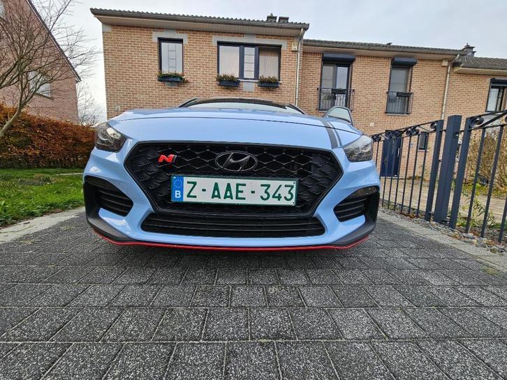 hyundai I30 N PERFORMANCE, Auto's, Hyundai, Bedrijf, i30, Benzine, Euro 6, Coupé, 5 deurs, Handgeschakeld, Blauw, Zwart, Stof