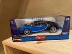 Bugatti Chiron  Burago Bburago 1:18 modelauto nieuw, Nieuw, Burago, Ophalen of Verzenden, Auto