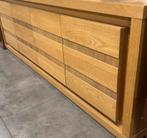 Unieke teakhout dressoir 250cm lang, Ophalen, Zo goed als nieuw, Teakhout