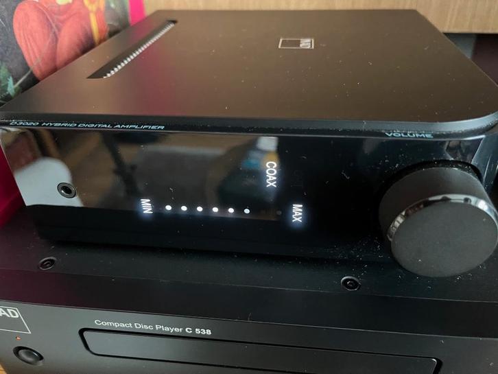 NAD 3020 V2 hybride versterker, Audio, Tv en Foto, Versterkers en Ontvangers, Zo goed als nieuw, Stereo, Minder dan 60 watt, Overige merken