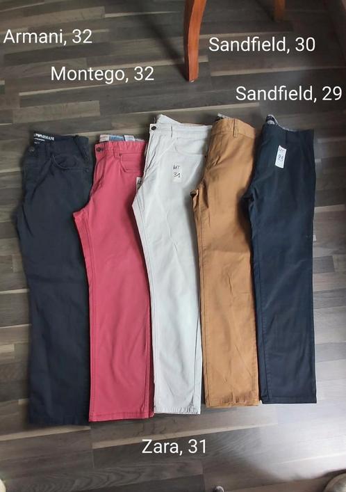 broek heren, diverse 29-30-31-32, Kleding | Heren, Broeken en Pantalons, Zo goed als nieuw, Maat 48/50 (M), Overige kleuren, Ophalen of Verzenden