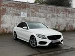 MERCEDES C200 W205, 2015, Auto's, Achterwielaandrijving, Wit, Leder, Diesel