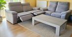 Relax salon 3+2 zitplaatsen elektrisch – Bastenaken, Huis en Inrichting, Ophalen, Kunststof, Gebruikt, 150 tot 200 cm
