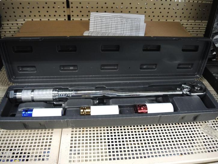 Kraftworld momentsleutel 5 delig nieuw!, Auto diversen, Autogereedschap, Nieuw, Ophalen of Verzenden