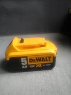 DeWalt DCB184 18V XR Li-ion batterij - 5.0Ah, Ophalen of Verzenden, Nieuw