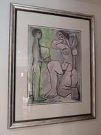 Pablo Picasso " Nu au miroir ", Antiek en Kunst, Kunst | Litho's en Zeefdrukken, Ophalen of Verzenden