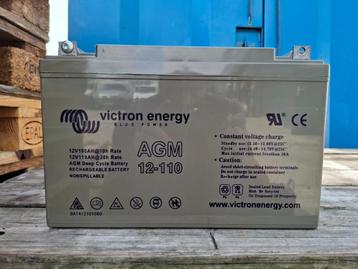 Victron AGM 12V/110Ah Deep Cycle Accu/ Batterij Camper Bus B
