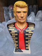 Johnny Hallyday buste van 65 cm in hars, Ophalen of Verzenden, Zo goed als nieuw