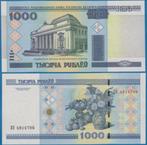 Biélorussie 1000 roubles 2000 UNC (neuf), Enlèvement ou Envoi, Autres pays, Série