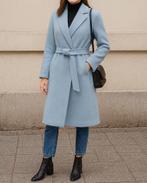 Wollen Zara mantel maat 36/38, Kleding | Dames, Blauw, Zara, Ophalen of Verzenden, Zo goed als nieuw