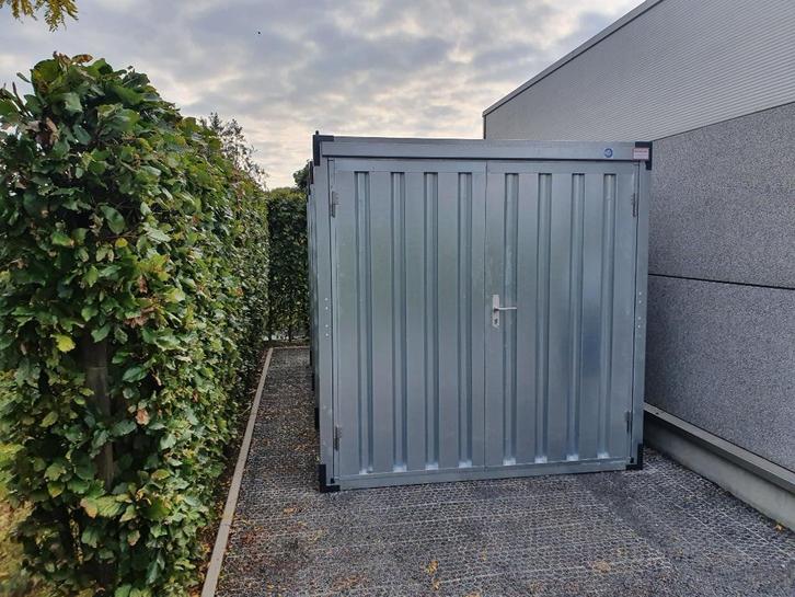 Gebruikte opslagcontainer 4 meter, Tuin en Terras, Bergingen en Tuinkasten, Gebruikt, Containerberging, Metaal, Ophalen of Verzenden