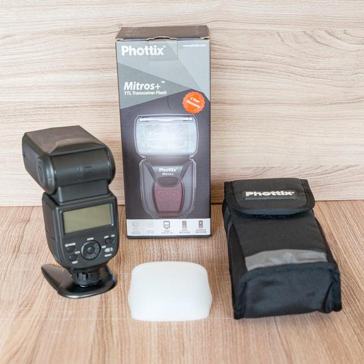 2 x flash Phottix  Mitros + ttl transceiver pour nikon fx, TV, Hi-fi & Vidéo, Photo | Flash, Utilisé, Nikon, Inclinable, Enlèvement ou Envoi