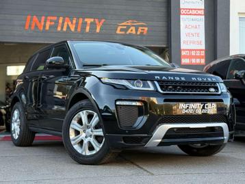 Land Rover Range Rover Evoque 2.0 TD4 4WD HSE Dynamic, Auto's, Automaat, Gebruikt, Zwart, Leder