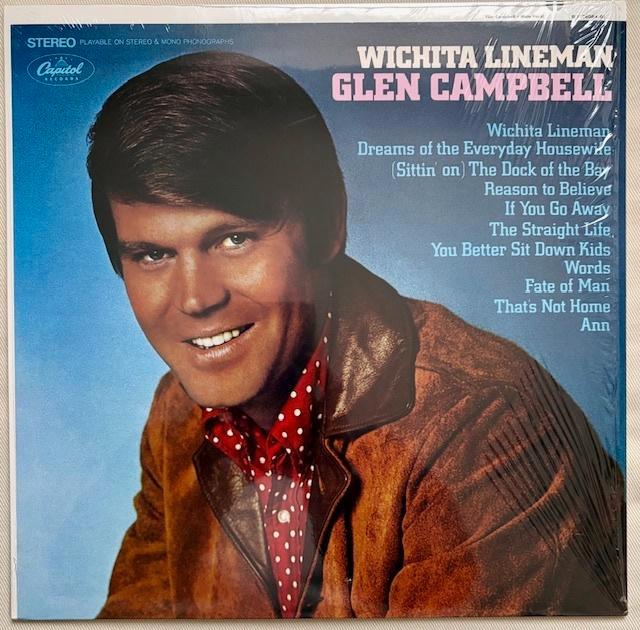 Glen Campbell – Wichita Lineman, Cd's en Dvd's, Vinyl | Pop, Zo goed als nieuw, 1960 tot 1980, 12 inch, Ophalen of Verzenden