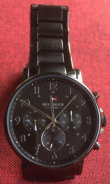 Montre homme Tommy Hilfiger cadran noir