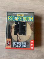 Pocket escape room: ontsnapping uit Alcatraz, Hobby en Vrije tijd, Gezelschapsspellen | Kaartspellen, Ophalen of Verzenden, Zo goed als nieuw
