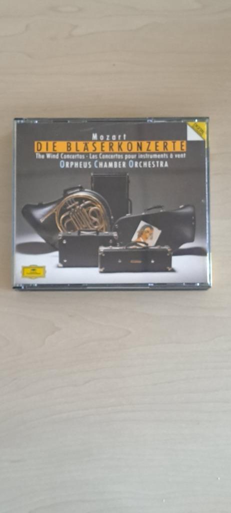 Mozart die bläserkonzerte, Cd's en Dvd's, Cd's | Klassiek, Ophalen of Verzenden