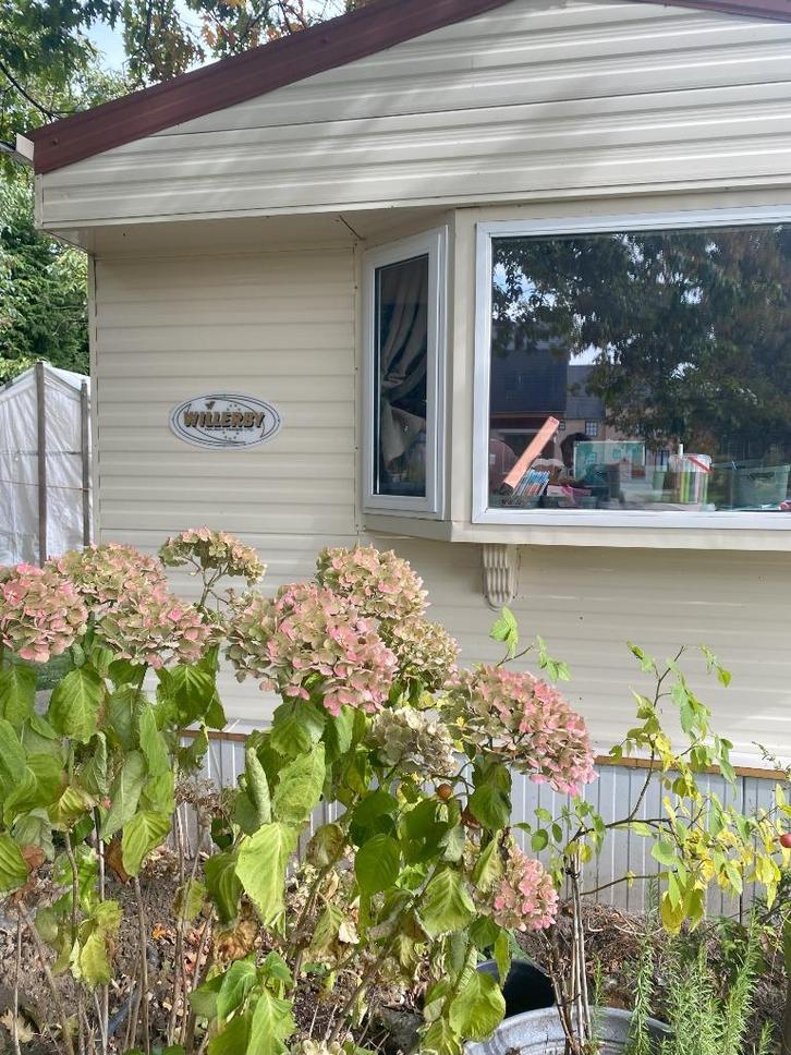 Willerby stacaravan met airco & vaatwasser, Caravans en Kamperen, Stacaravans, tot en met 2, Ophalen