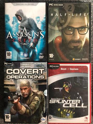 PC-games en andere schijfjes: 5 voor 4€ beschikbaar voor biedingen