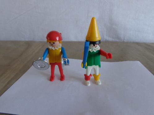 Playmobil clown - cirque/circus vintage - lot de 2 pièces, Kinderen en Baby's, Speelgoed | Playmobil, Zo goed als nieuw, Los Playmobil