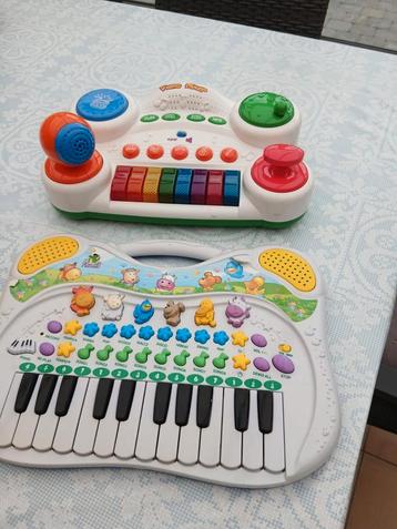 Speelgoedpiano (2 stuks) beschikbaar voor biedingen