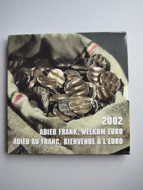 BELGIË 2002 BU-serie euro's en franken. Lees, Postzegels en Munten, Munten | België, Setje, Overig